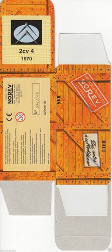 Hachette norev boite - norev, carton