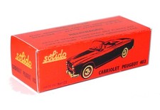 Solido boîte repro 108 Peugeot 403 cabriolet