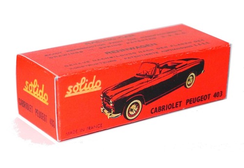 Solido boîte repro 108