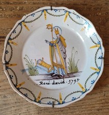 Ancienne Assiette Patronymique