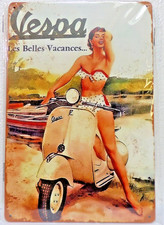 Plaque metal vintage 20x30 - plaque,