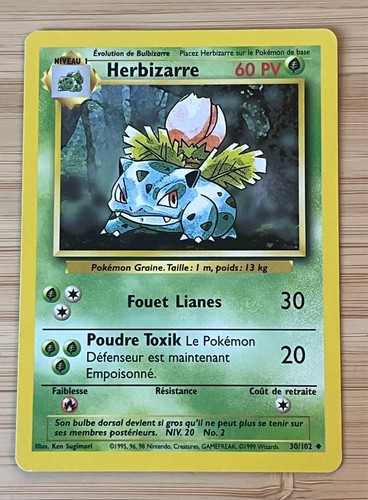 Carte pokémon herbizarre - :,