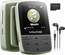 WOLFANG Lecteurs MP3 64 Go