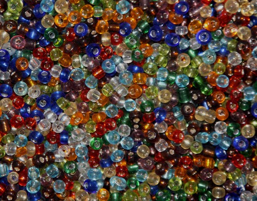 50g perles rocailles - de,
