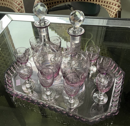 Service xixéme liqueur - service,