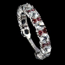 Bague En Argent 925 Rond