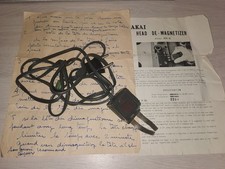 Démagnétiseur, marque AKAI, et ses explications
