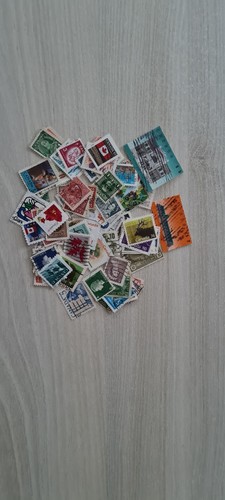 Lot timbres canada tous - lot,