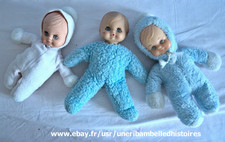 Lot de 3 poupées anciennes