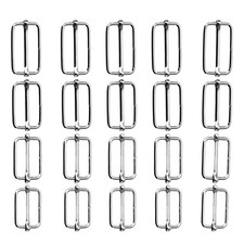 20 Pièces Boucle Coulissante