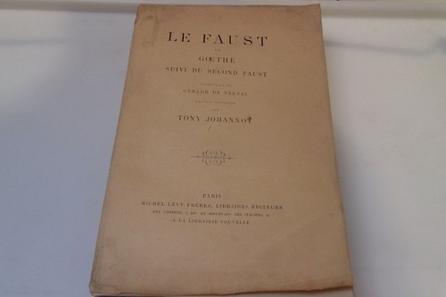 Nerval faust goethe - nerval, le