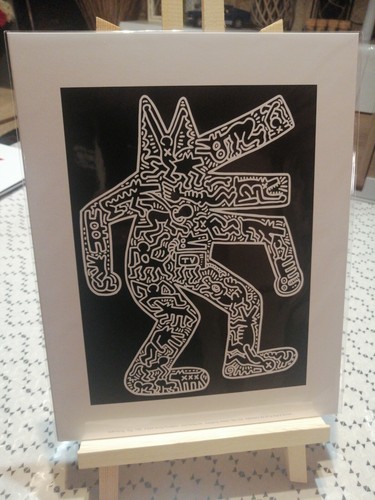 Keith haring carte cartonnee - keith,