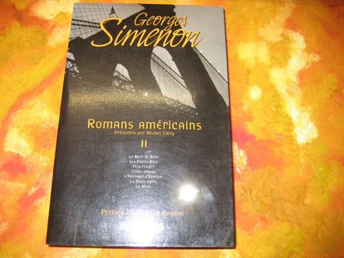 Simenon romans américains - romans,