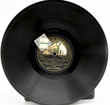 78 Tours Disque Gramophone
