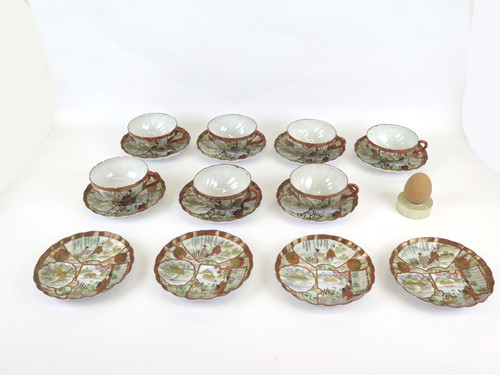 Service porcelaine satsuma - porcelaine,