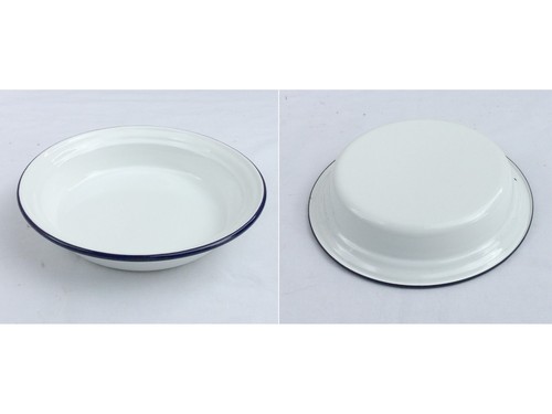Plat email assiette - -,