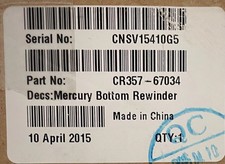 HP - Bottom rewinder support assembly - CR357-67034