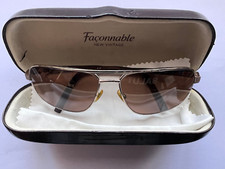 LUNETTES FACONNABLE New Vintage ODLM VS1004 710 CAT.3 60°14 140 avec étui rigide