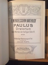 Mendelssohn Paulus Elias