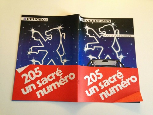 Peugeot 205 sacré numéro - 205,