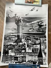 Affiche Poster Le Havre King Kong Noir Et Blanc 50 cm par 70 cm Très Bon État
