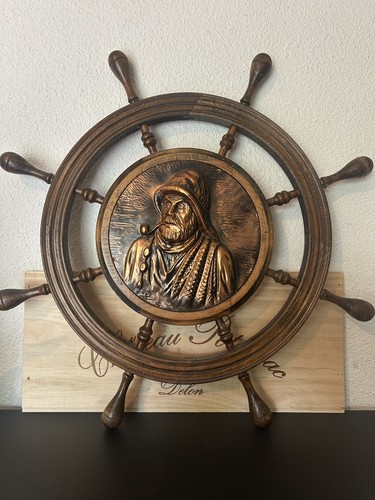 Vintage roue bateau - roue, de