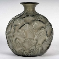Vase ormeaux verre gris - vase,