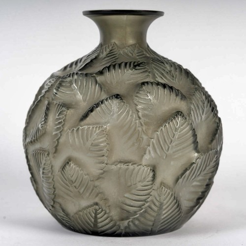 Vase ormeaux verre gris - vase,