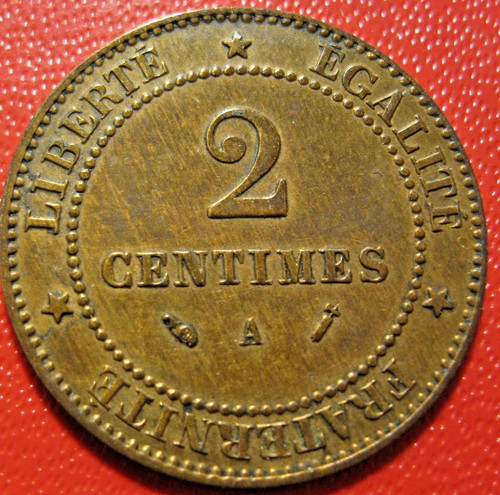 France très belle centimes - france.,