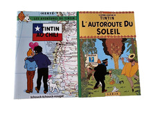 [PIRATE]. HERGE TINTIN. AU CHILI / AUTOROUTE DU SOLEIL. Tirage numérotés