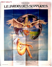 LE JARDIN DES SUPPLICES ! affiche cinema dessin 1976 modele b par w siudmak