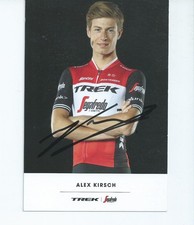 TDF CYCLISME autographe  de  KIRSCH   ALEX   team  TREK