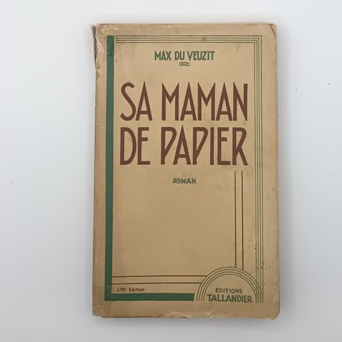 Maman papier max du - maman, de