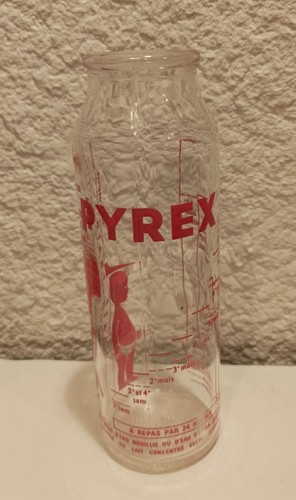 Ancien vintage biberon pyrex - vintage,