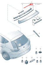 Support de becquet arrière