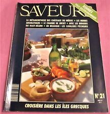 * MAGAZINE SAVEURS N° 21 * RENNES * LES CHÄTEAUX DU MEDOC * Juin 1992 *