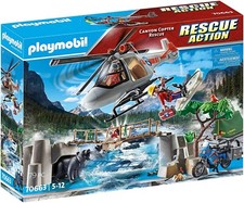 Unité de secouristes avec hélicoptère 70663 - Playmobil
