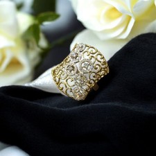 Pave 0,70 Cts Bague de