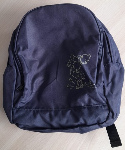 Sac dos toile tintin en - toile,