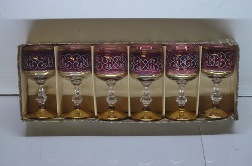 Lot ancien verre a - verre,