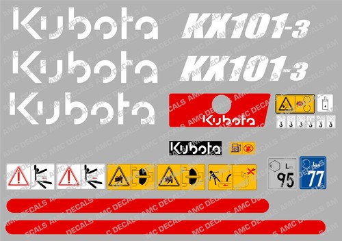 Kubota kx101 mini pelle - kubota,
