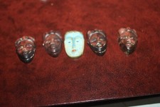 lot fèves masques africains