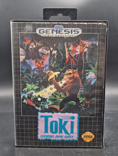 Toki going ape spit sega - toki,