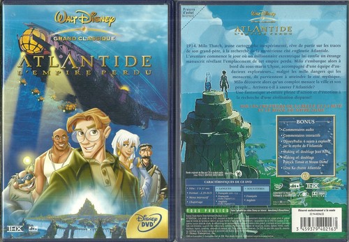 Dvd atlantide walt - dvd,