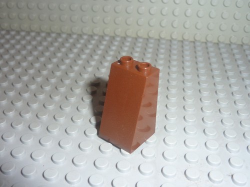 Lego oldbrown slope brick - lego,
