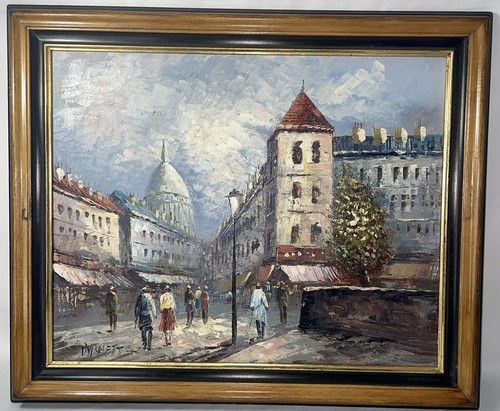 Huile sur toile paris - huile,