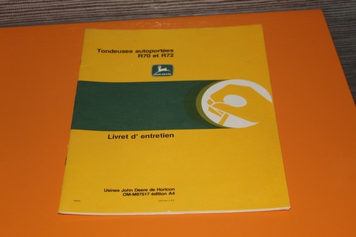 John deere livret - john,