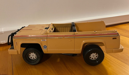 Western jeep barbie 1980 - western,