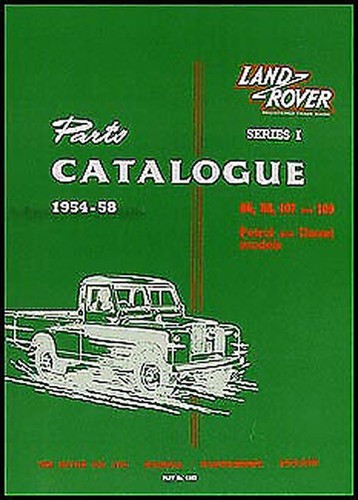 Livre pièces land - pièces, rover