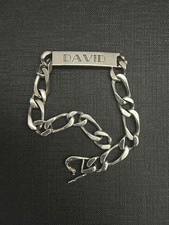 Ancien Bracelet gourmette en